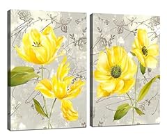 Flower art wall for sale  Delivered anywhere in USA 