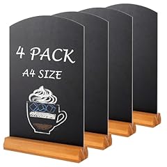Ahaqu 4pcs chalkboard for sale  Delivered anywhere in UK