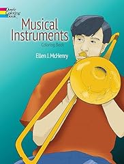 Musical instruments coloring for sale  Delivered anywhere in USA 