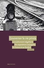 Gouverner vie privée d'occasion  Livré partout en France