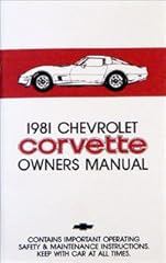 1981 corvette owners for sale  Delivered anywhere in USA 