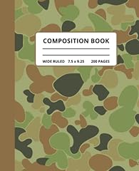 Composition notebook auscam for sale  Delivered anywhere in USA 