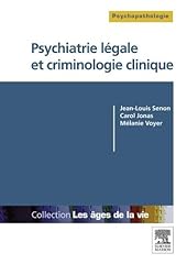 Psychiatrie légale criminolog d'occasion  Livré partout en France