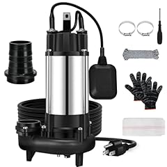 1hp sewage sump for sale  Delivered anywhere in USA 