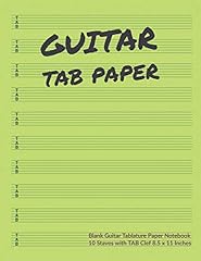 Guitar tab paper gebraucht kaufen  Wird an jeden Ort in Deutschland