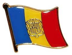 Andorra flag pin for sale  Delivered anywhere in Ireland