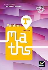 Variations maths tle d'occasion  Livré partout en Belgiqu