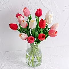 Multicolor artificial tulips for sale  Delivered anywhere in USA 