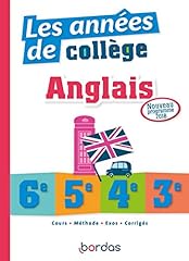 Années collège anglais d'occasion  Livré partout en France