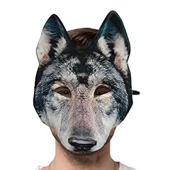 Realistische wolfsmaske wolfsk gebraucht kaufen  Wird an jeden Ort in Deutschland