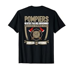 Tee shirt sapeur d'occasion  Livré partout en France