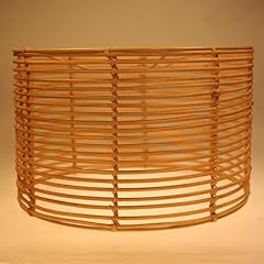 Rattan drum lamp for sale  Delivered anywhere in USA 