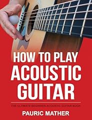 Play acoustic guitar for sale  Delivered anywhere in UK