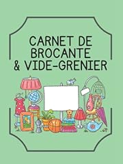 Carnet brocante vide d'occasion  Livré partout en France