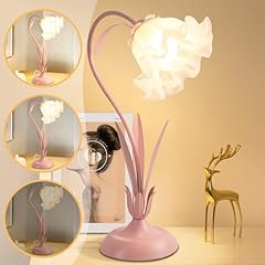 Flower table lamp for sale  Delivered anywhere in USA 