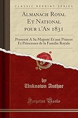 Almanach royal national d'occasion  Livré partout en France