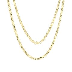 Nuragold 14k Yellow Gold 4mm Miami Cuban Link Chain for sale  Delivered anywhere in USA 