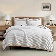 White quilt set for sale  Delivered anywhere in USA 