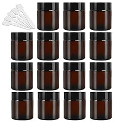 Amber glass jars for sale  Delivered anywhere in UK