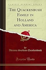 Quackenbush family holland for sale  Delivered anywhere in USA 