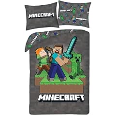 Minecraft bettwäsche set gebraucht kaufen  Wird an jeden Ort in Deutschland