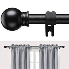 Curtain rods black for sale  Delivered anywhere in USA 