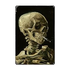 Skull metal tin for sale  Delivered anywhere in USA 