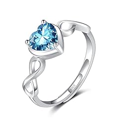 Shysnow aquamarine birthstone for sale  Delivered anywhere in USA 