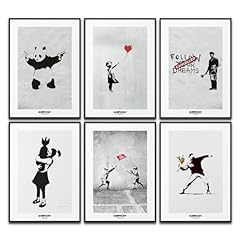 Banksy poster set gebraucht kaufen  Wird an jeden Ort in Deutschland