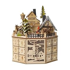 Wooden advent calendar for sale  Delivered anywhere in UK