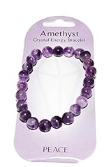 Amethyst energy bracelet for sale  Delivered anywhere in UK