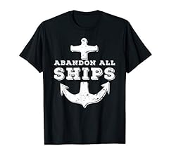 Abandon ships shirt for sale  Delivered anywhere in UK