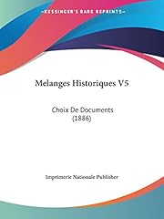 Melanges historiques choix for sale  Delivered anywhere in UK