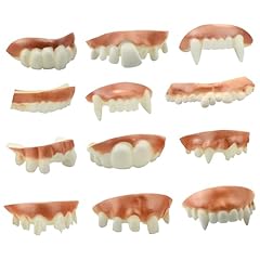 12pcs fake teeth for sale  Delivered anywhere in UK