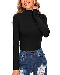 Black turtleneck long for sale  Delivered anywhere in USA 