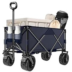 Carrello spiaggia ruote usato  Spedito ovunque in Italia 