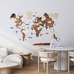 Awesometik wood map for sale  Delivered anywhere in USA 