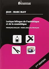 Lexique bilingue esthétique d'occasion  Livré partout en France