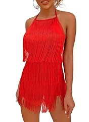 Sexy backless fringe for sale  Delivered anywhere in UK