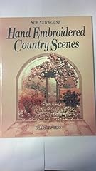 Hand embroidered country for sale  Delivered anywhere in UK