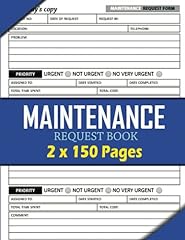 Maintenance request book for sale  Delivered anywhere in UK