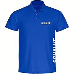 Multifanshop poloshirt schalke gebraucht kaufen  Wird an jeden Ort in Deutschland