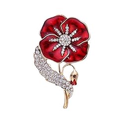 Hmooy enamel poppy for sale  Delivered anywhere in UK