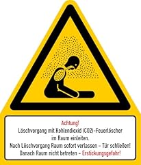 Aufkleber warnzeichen achtung gebraucht kaufen  Wird an jeden Ort in Deutschland