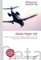 Silkair flight 185 usato  Spedito ovunque in Italia 