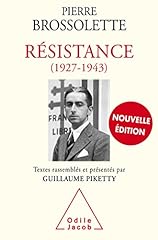 Resistance 1927 1943 d'occasion  Livré partout en France