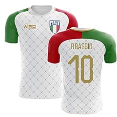 Airosportswear 2022-2023 Italy Away Concept Football Soccer T-Shirt Maglia (Roberto Baggio 10) - Kids, usato usato  Spedito ovunque in Italia 