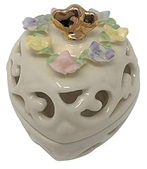 Lenox heart pierced for sale  Delivered anywhere in USA 