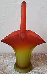 Amberina satin frosted for sale  Delivered anywhere in USA 