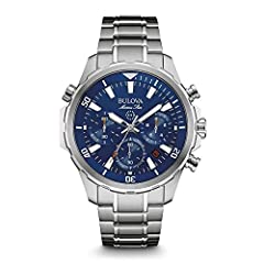 Bulova men chronograph for sale  Delivered anywhere in UK